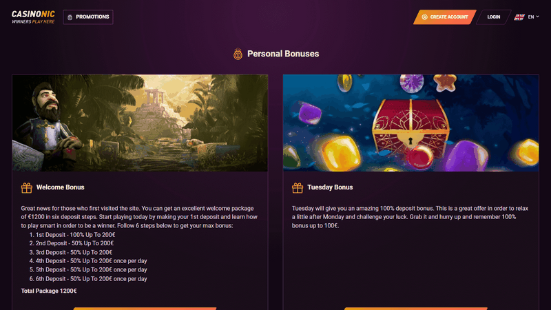 CASINONIC Gambling establishment
