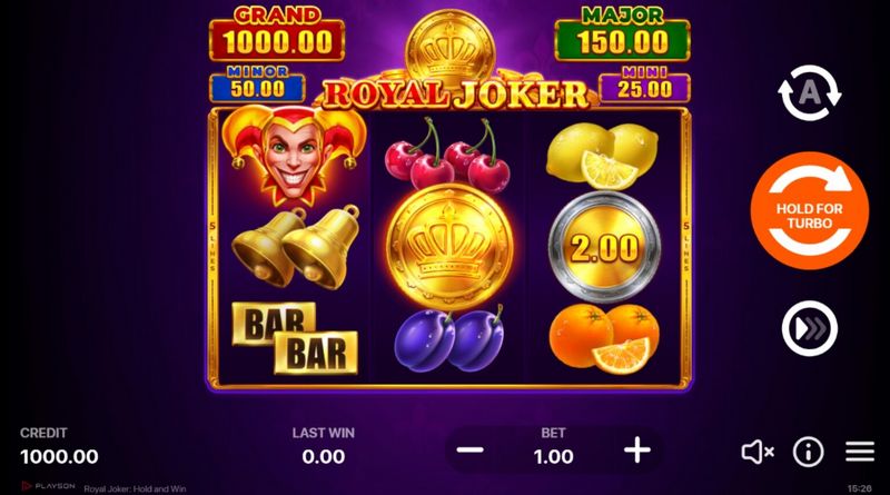 Royal Joker: Hold and Win Slot Review: RTP, Bonussen, Strategieën